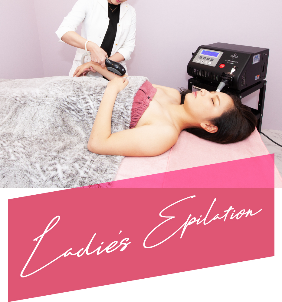 ladies epilation